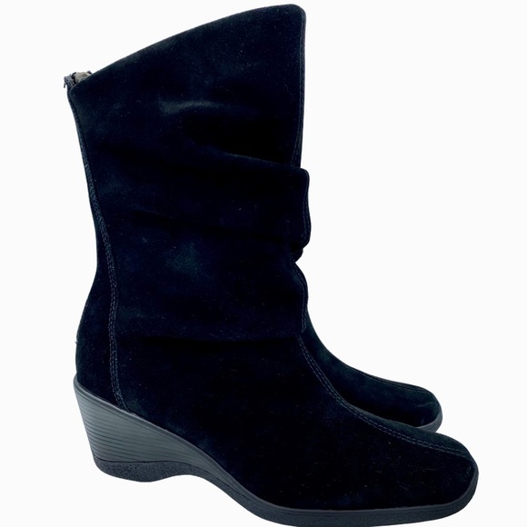 💗Nine West 2.5” Wedge Heel Ankle Boot, Shaft Height is 10” - Picture 2 of 8